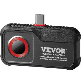VEVOR Thermal Imaging Camera for Android, 256 x 192 IR Resolution Infrared Thermal Imager with Visual Camera